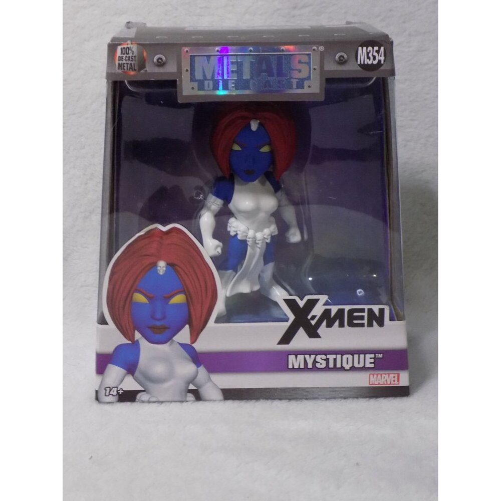 Jada Toys Die-Cast Mystique 4" Inch X-Men Marvel Comics New M354-Collectable